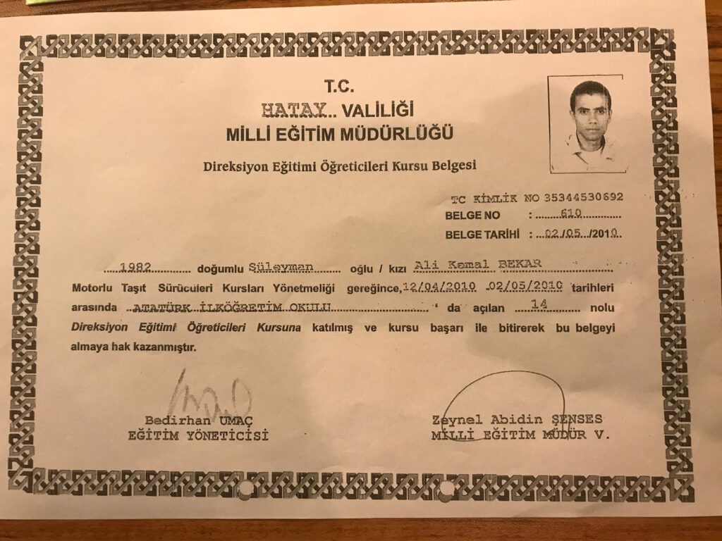 Direksiyon Eğitimi Öğreticileri